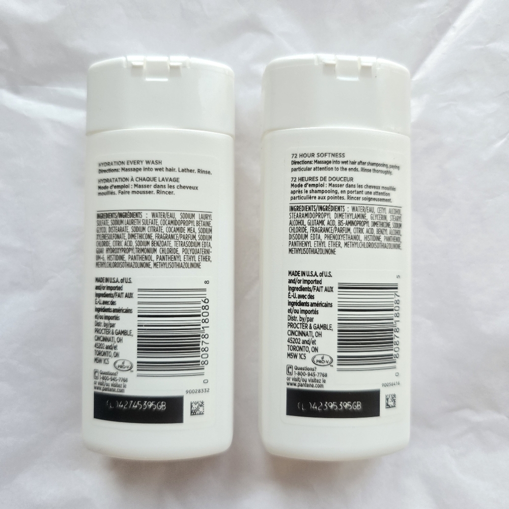 🍒 5/$20 new Pantene Daily Moisture Renewal Shampoo and Conditioner Set Travel - Picture 3 of 4